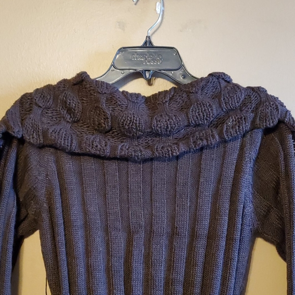 NWT Vertigo Wool Blend Long Cardigan Sweater - Picture 6 of 11